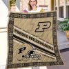 ncaa purdue boilermakers name personalized gold boiler up quilt fleece blanket wfqf529 4ulks