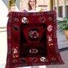 ncaa south carolina gamecocks name personalized est 1801 quilt fleece blanket wfqf547 nehp5