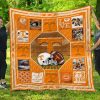 ncaa tennessee volunteers orange quilt fleece blanket wfqf567 bvhla