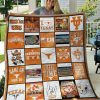 ncaa texas longhorns orange white quilt fleece blanket v3 wfqf589 gy12f