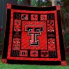 ncaa texas tech red raiders logo quilt fleece blanket wfqf598 mpkoq