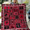 ncaa texas tech red raiders quilt fleece blanket v4 wfqf596 vvryq