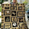 ncaa ucf knights gold black quilt fleece blanket v6 wfqf605 kxdii