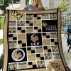 ncaa ucf knights gold black quilt fleece blanket v7 wfqf606 dml6j