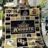 ncaa ucf knights quilt fleece blanket wfqf610 mh14u