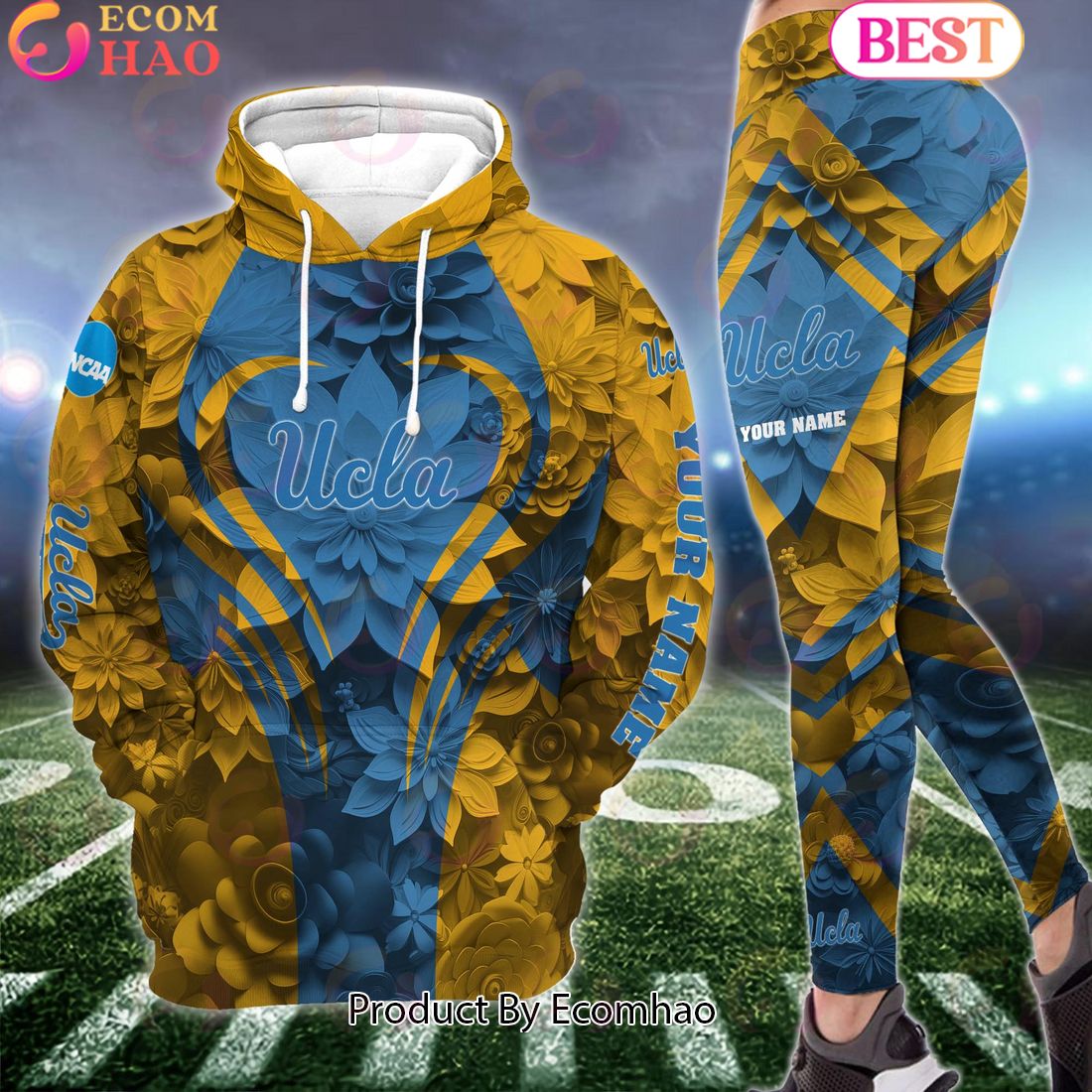 ncaa ucla bruins hoodie and leggings custom your name football team clothings gift for football lovers 1 dgacq