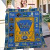 ncaa ucla bruins name personalized blue gold quilt fleece blanket wfqf617 dsywm