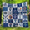 ncaa villanova wildcats quilt fleece blanket v2 wfqf635 lsfj9