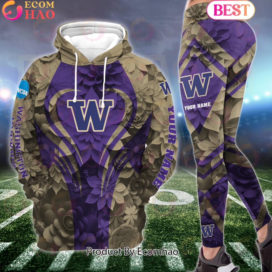 ncaa washington huskies hoodie and leggings custom your name football team clothings gift for football lovers 1 R0k0u