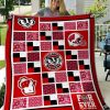 ncaa wisconsin badgers quilt fleece blanket v3 wfqf698 gtwxj