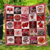 ncaa wisconsin badgers quilt fleece blanket v4 wfqf690 agjhm