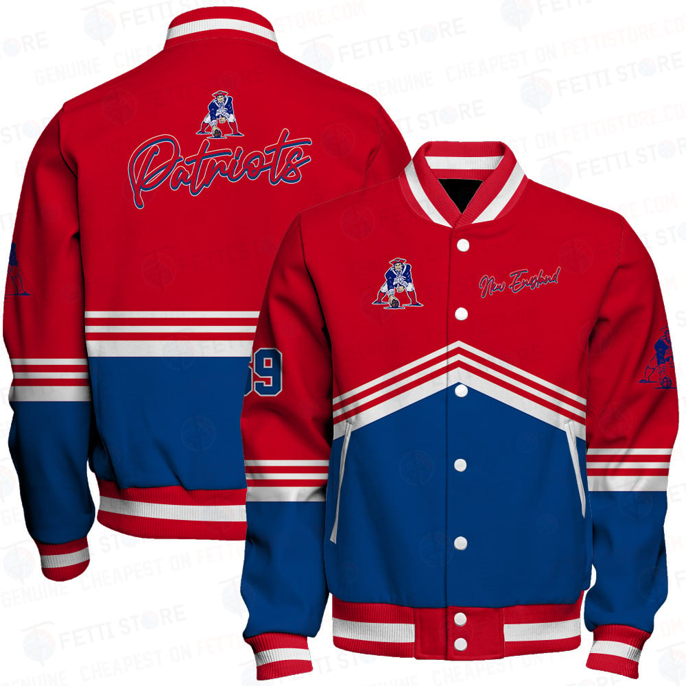 new england patriots baseball varsity jacket baseball jacket all over print wf l0rcn