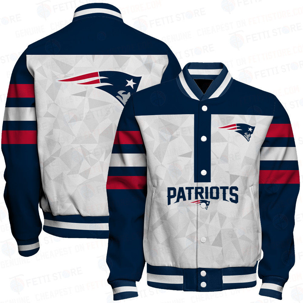 new england patriots nfl 2023 starter thursday night gridiron raglan unisex baseball varsity jacket baseball jacket all over print v6 ywy0x