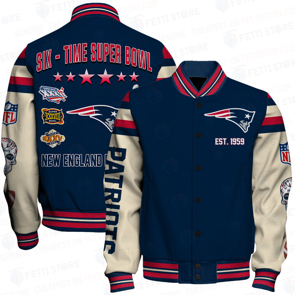 new england patriots nfl baseball varsity jacket baseball jacket all over print sfat v2 xdhpo