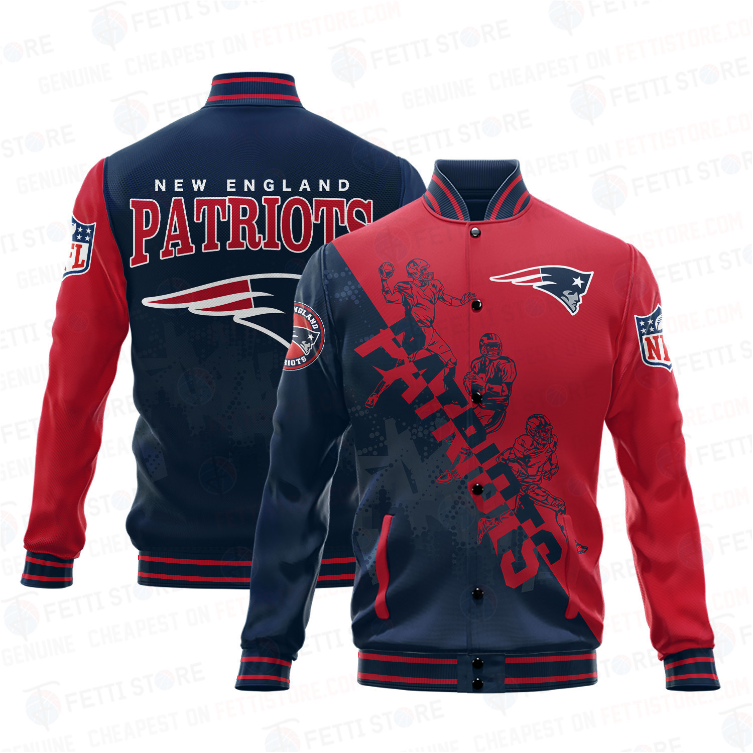 new england patriots nfl baseball varsity jacket baseball jacket all over print shdl seepg