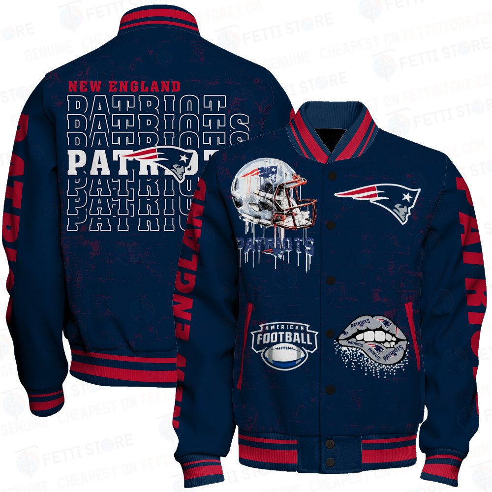 new england patriots nfl baseball varsity jacket baseball jacket all over print stm v6 6zcid