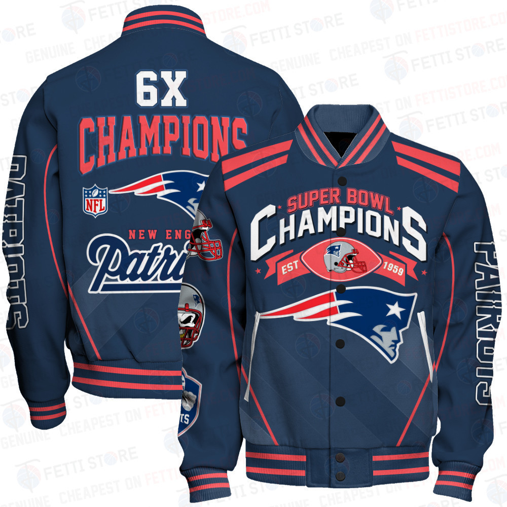 new england patriots nfl champions baseball varsity jacket baseball jacket all over print 0puga