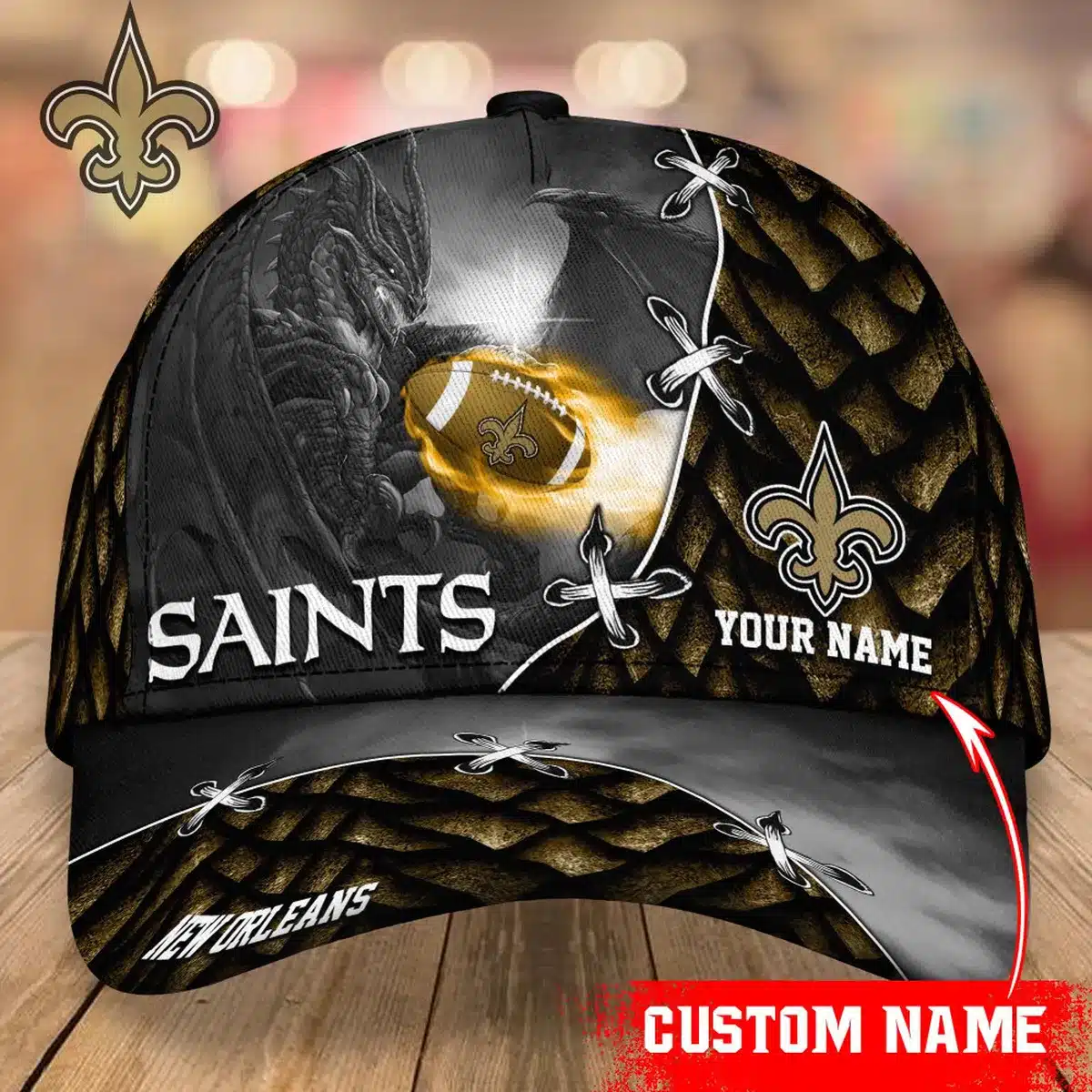 new orleans saints classic cap gift for fans wty242395 lldos