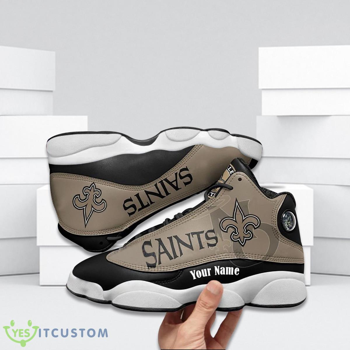 new orleans saints football team custom name air jordan 13 running shoes best gift for fans