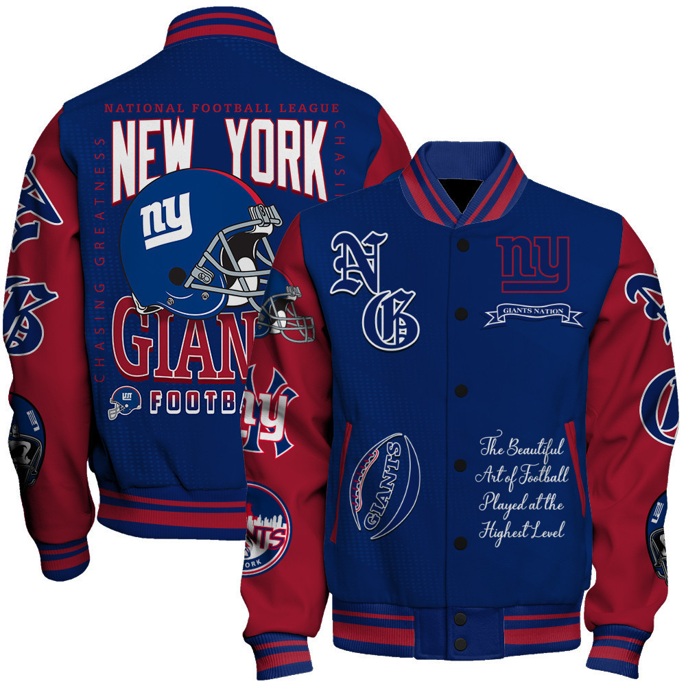 new york giants nfl 2024 national football conference unisex baseball varsity jacket baseball jacket all over print v3 8kwuq