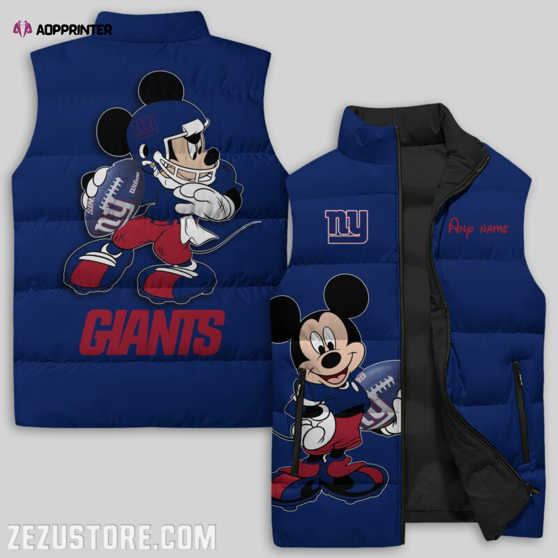 new york giants nfl sleeveless puffer jacket custom for fans gifts 9