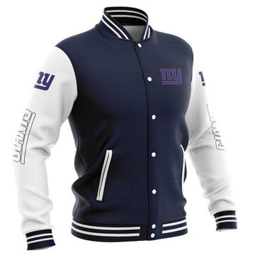 new york giants nfl team logo and name 3d print baseball varsity jacket baseball jacket all over print u4uoo