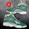 new york jets air jordan 13 custom name shoes