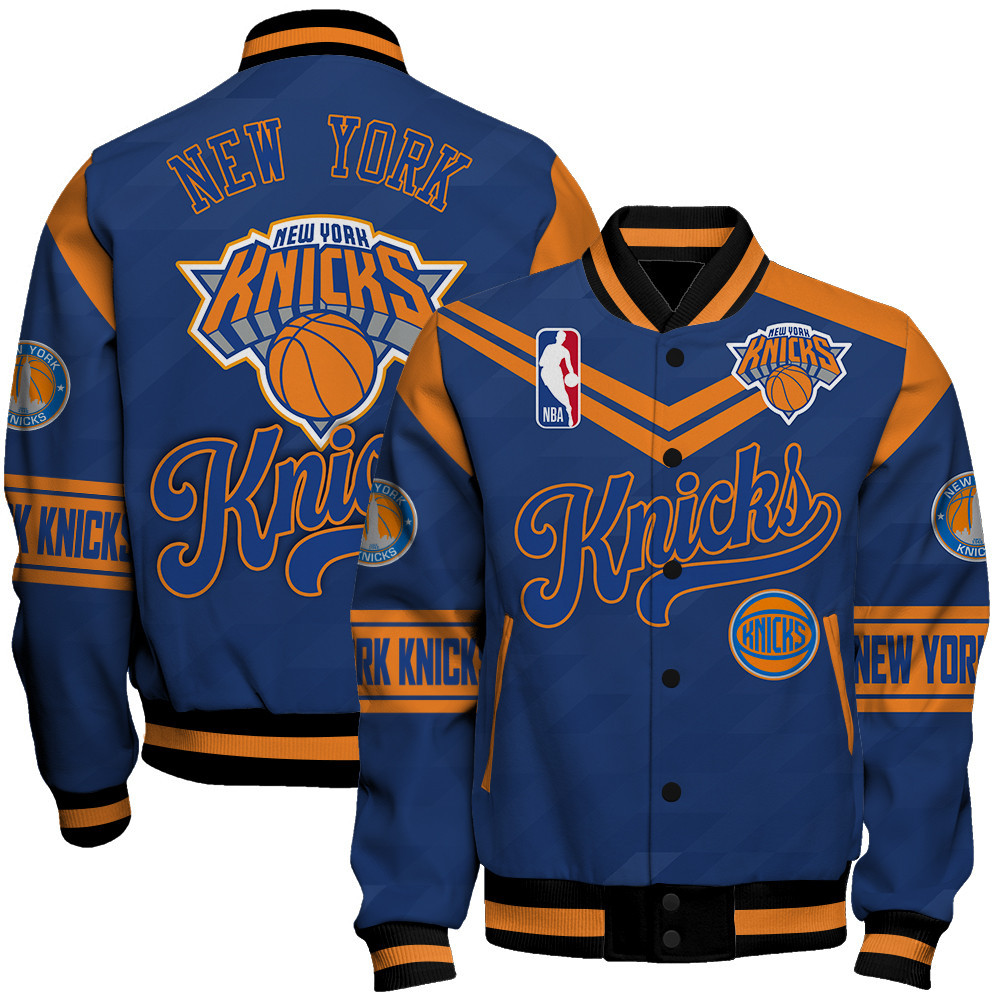 new york knicks nba baseball varsity jacket baseball jacket all over print sfat v9 ojk1y