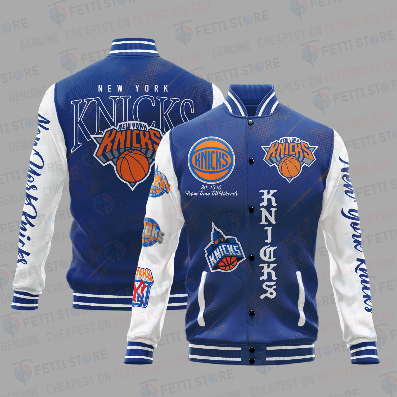 new york knicks nba baseball varsity jacket baseball jacket all over print sh1 v2 ipbye