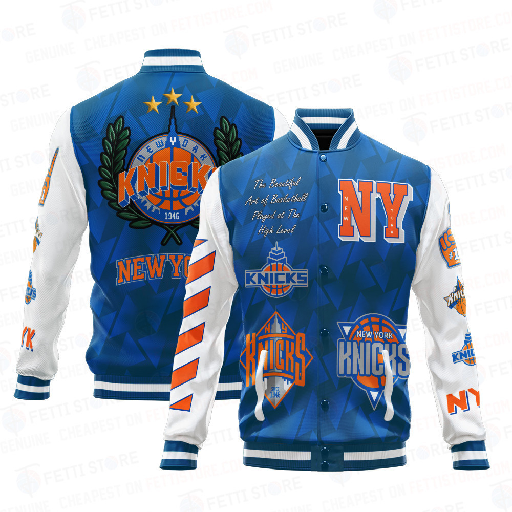 new york knicks nba baseball varsity jacket baseball jacket all over print sh1 v4 0ls4e