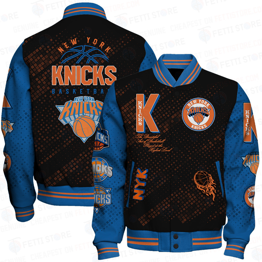 new york knicks nba baseball varsity jacket baseball jacket all over print sh1 v4 pj93r