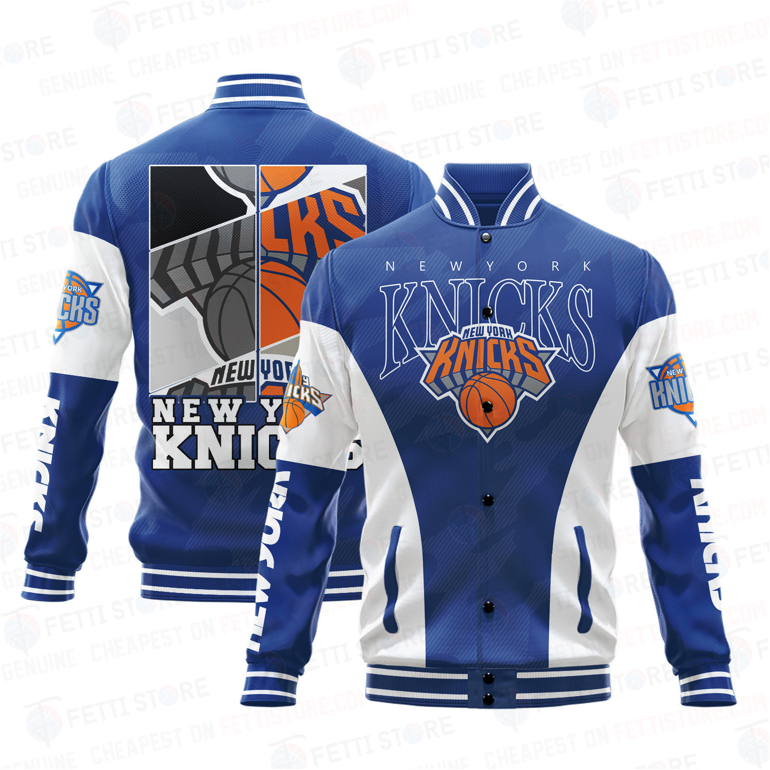 new york knicks nba baseball varsity jacket baseball jacket all over print sh1 v7 9i4qg