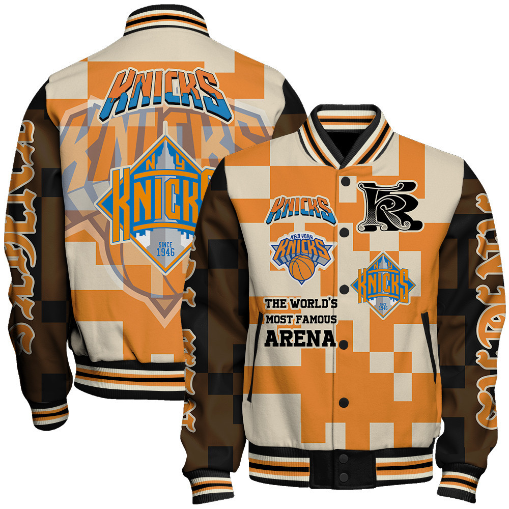 new york knicks nba baseball varsity jacket baseball jacket all over print stm v22 e1ccs