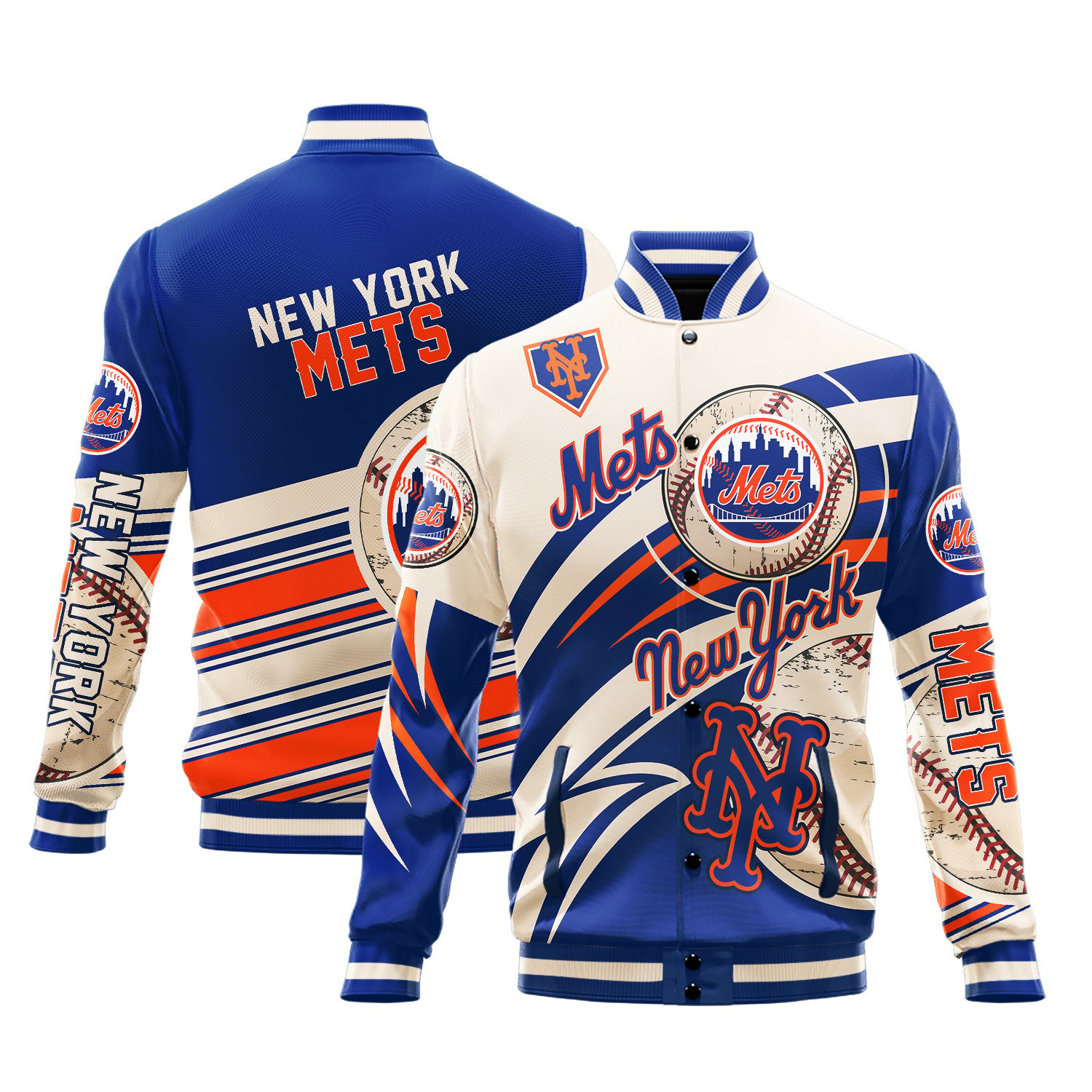 new york mets baseball varsity jacket baseball jacket all over print wf 3cdxp