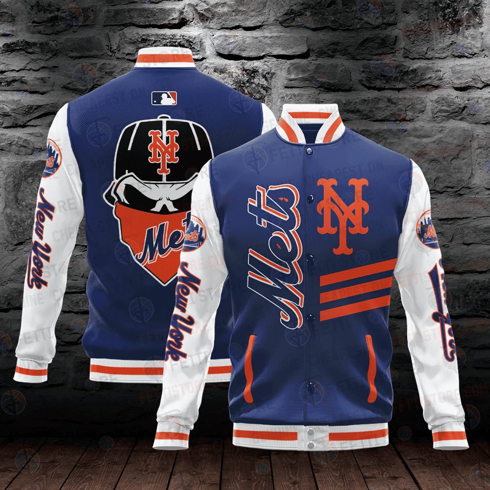 new york mets mlb baseball varsity jacket baseball jacket all over print 0dwwu