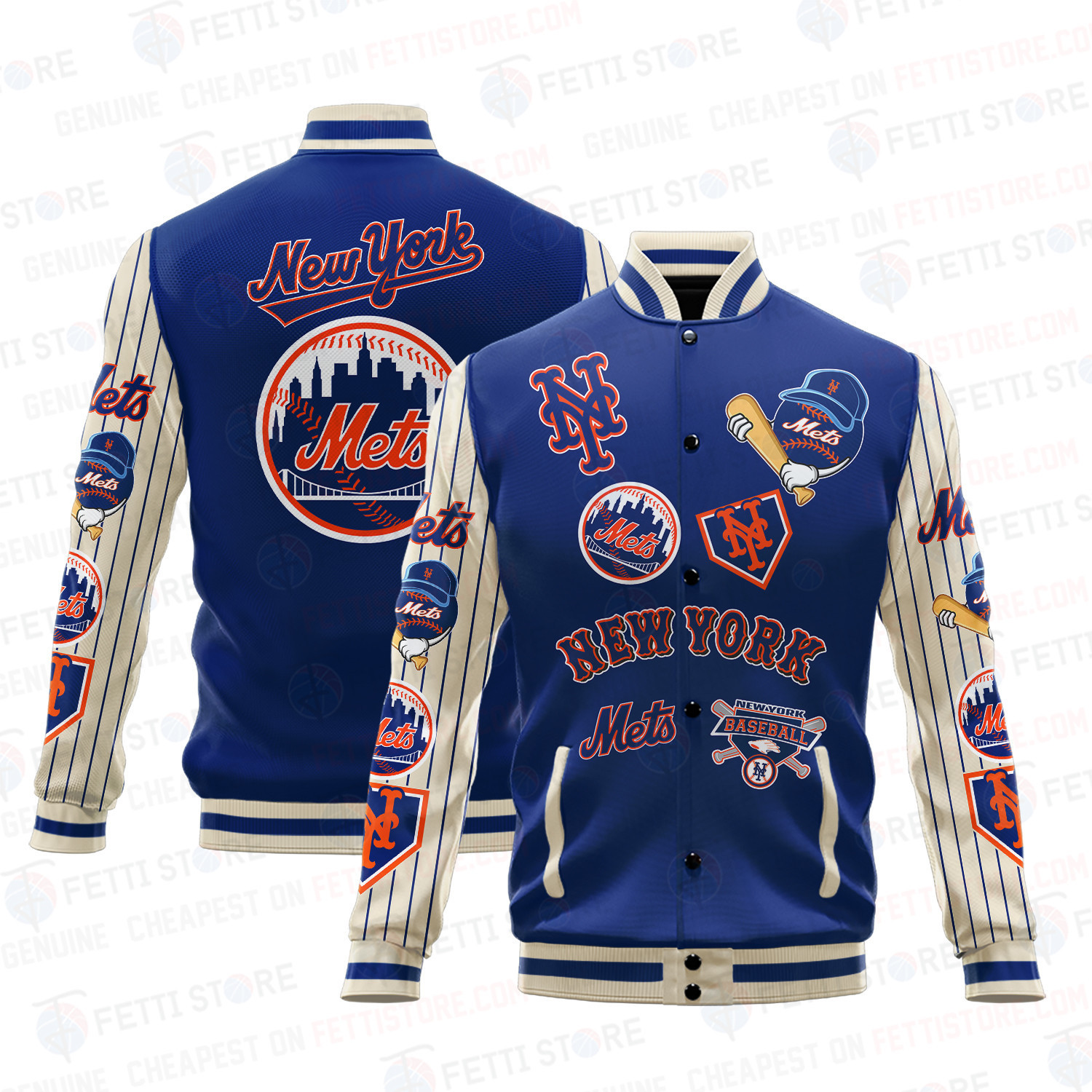 new york mets mlb baseball varsity jacket baseball jacket all over print v6 0frkz