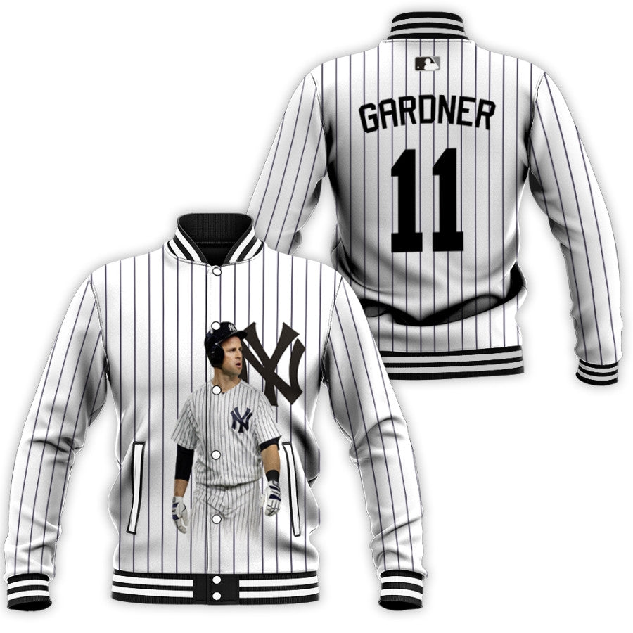 new york yankees brett gardner 11 nba legends white 2019 all over print designed gift for yankees fans baseball jacket button up zipper hooded all over print mlb gsz5s