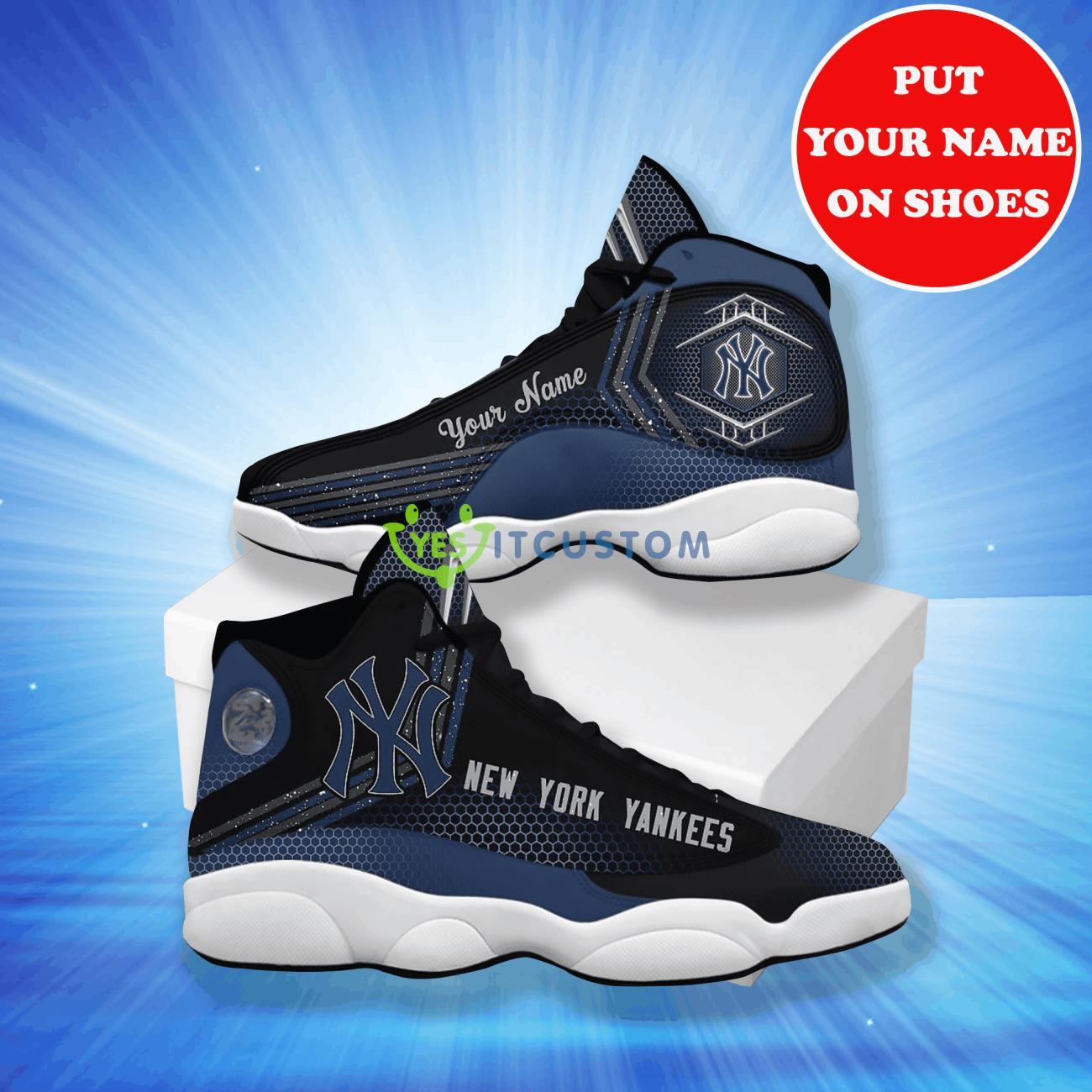 new york yankees football team best custom name air jordan 13 shoes