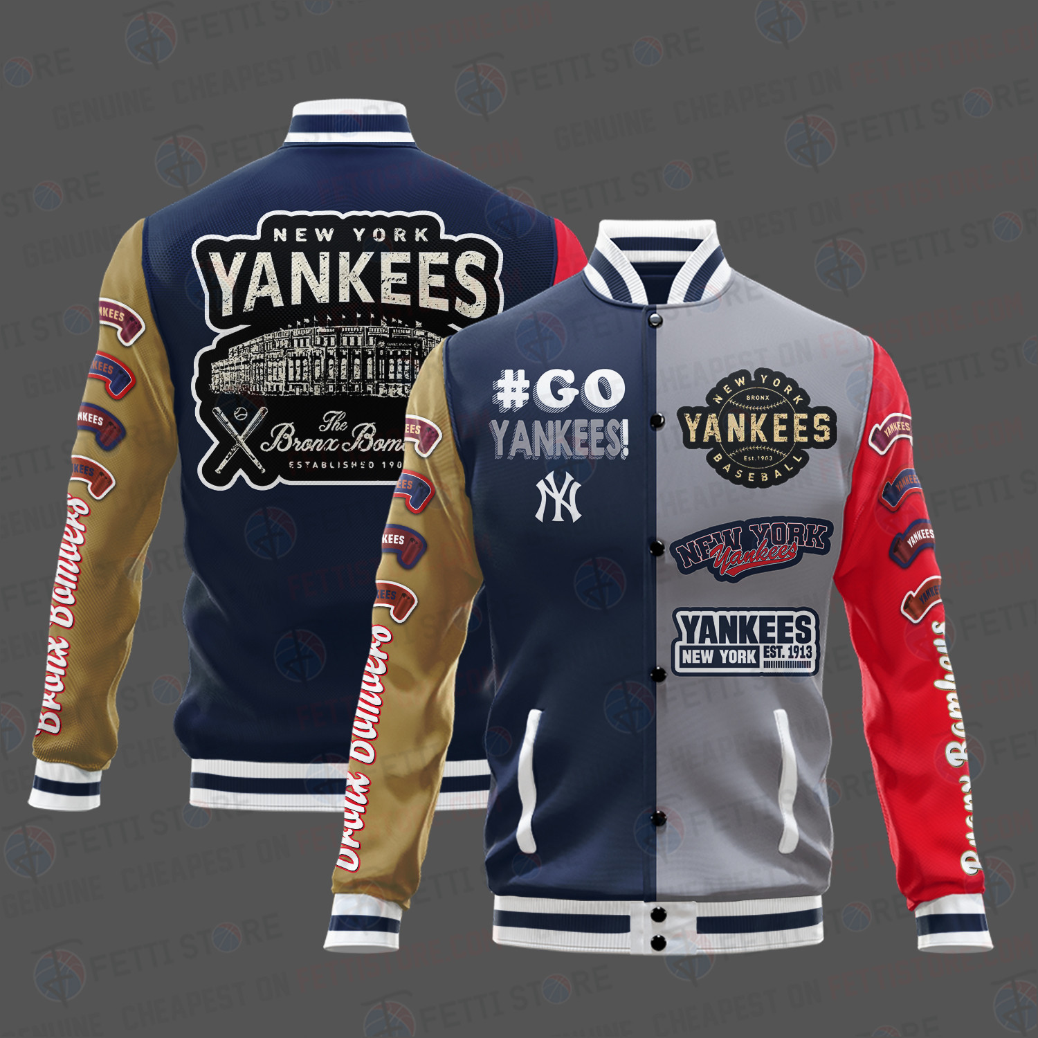 new york yankees new design multi color baseball varsity jacket baseball jacket all over print 2uslh