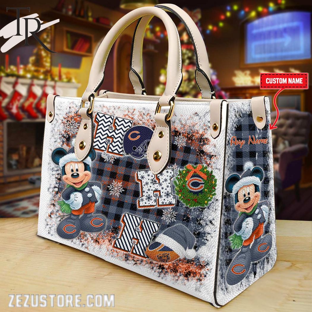 nfl chicago bears mickey ho ho ho hand bag 1 S5skO