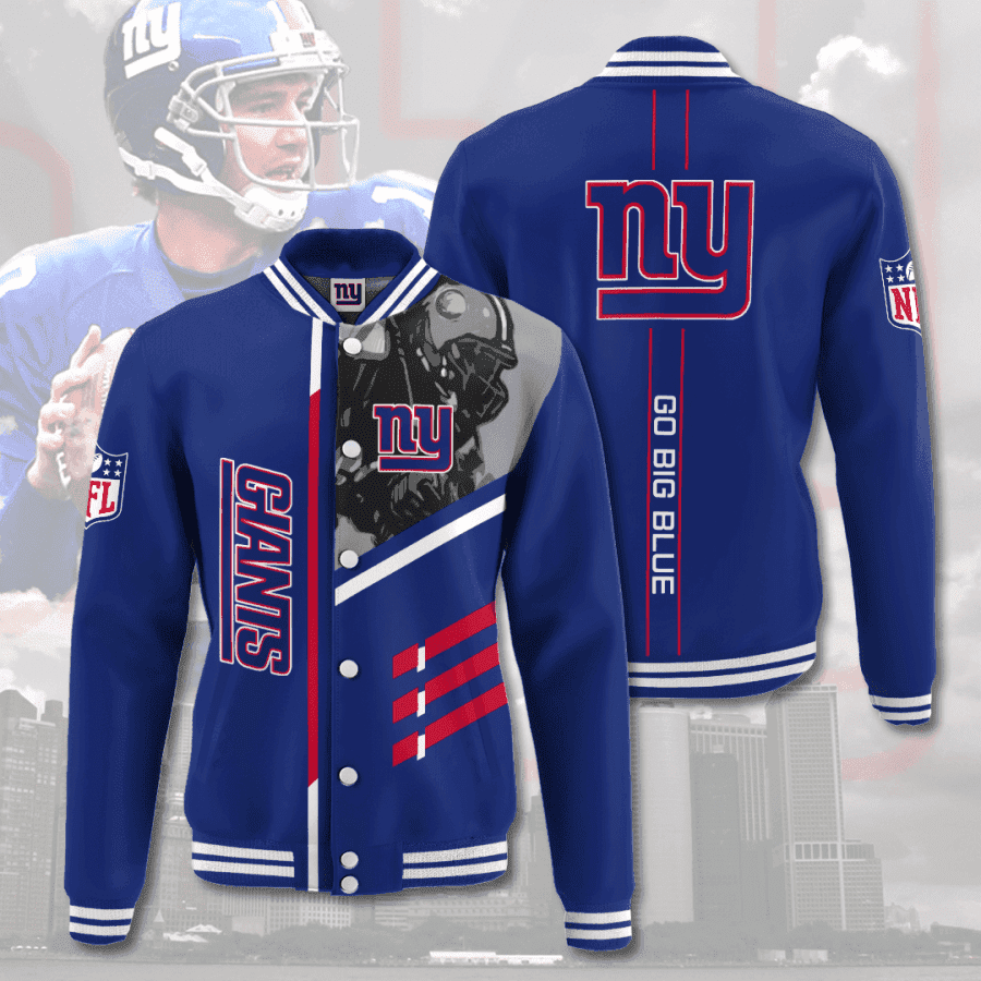 nfl league new york giants 3d printed baseball varsity jacket baseball jacket all over print v23 xggci