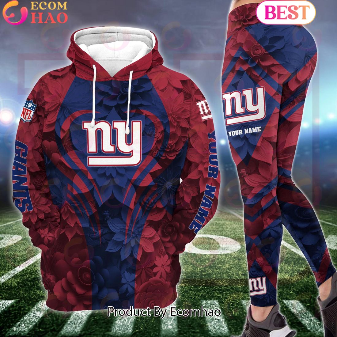 nfl new york giants special flowers design hoodie and leggings 1 wyrsO