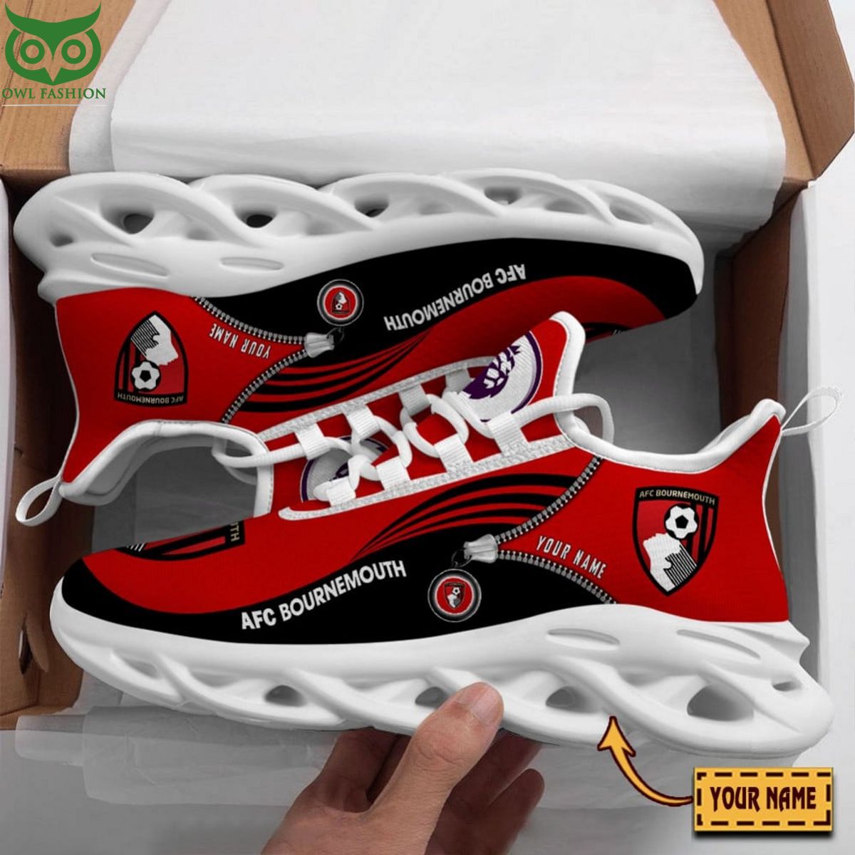 nordmerch afc bournemouth max soul shoes sneakers for men and women gxbog