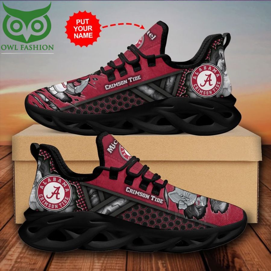 nordmerch alabama crimson tide max soul shoes sneakers for men and women qnrkj