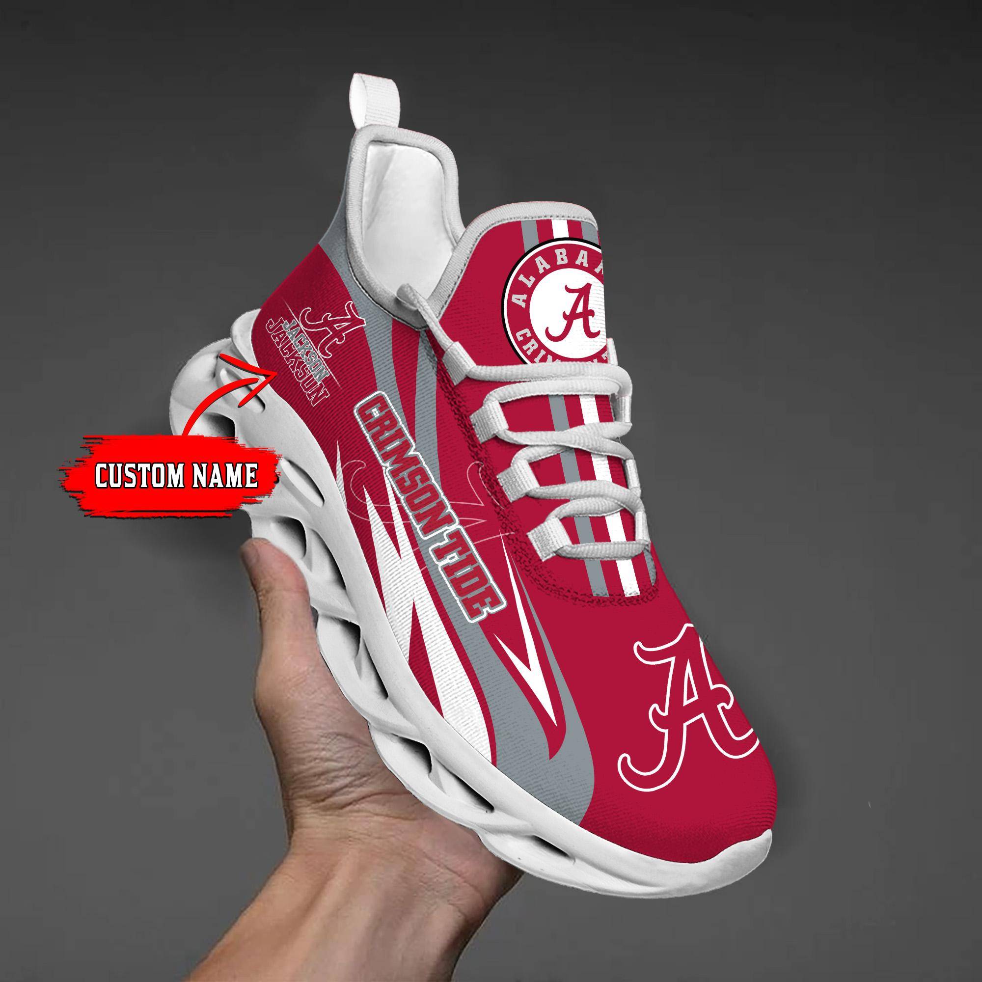 nordmerch alabama crimson tide max soul shoes sneakers for men and women z9rma