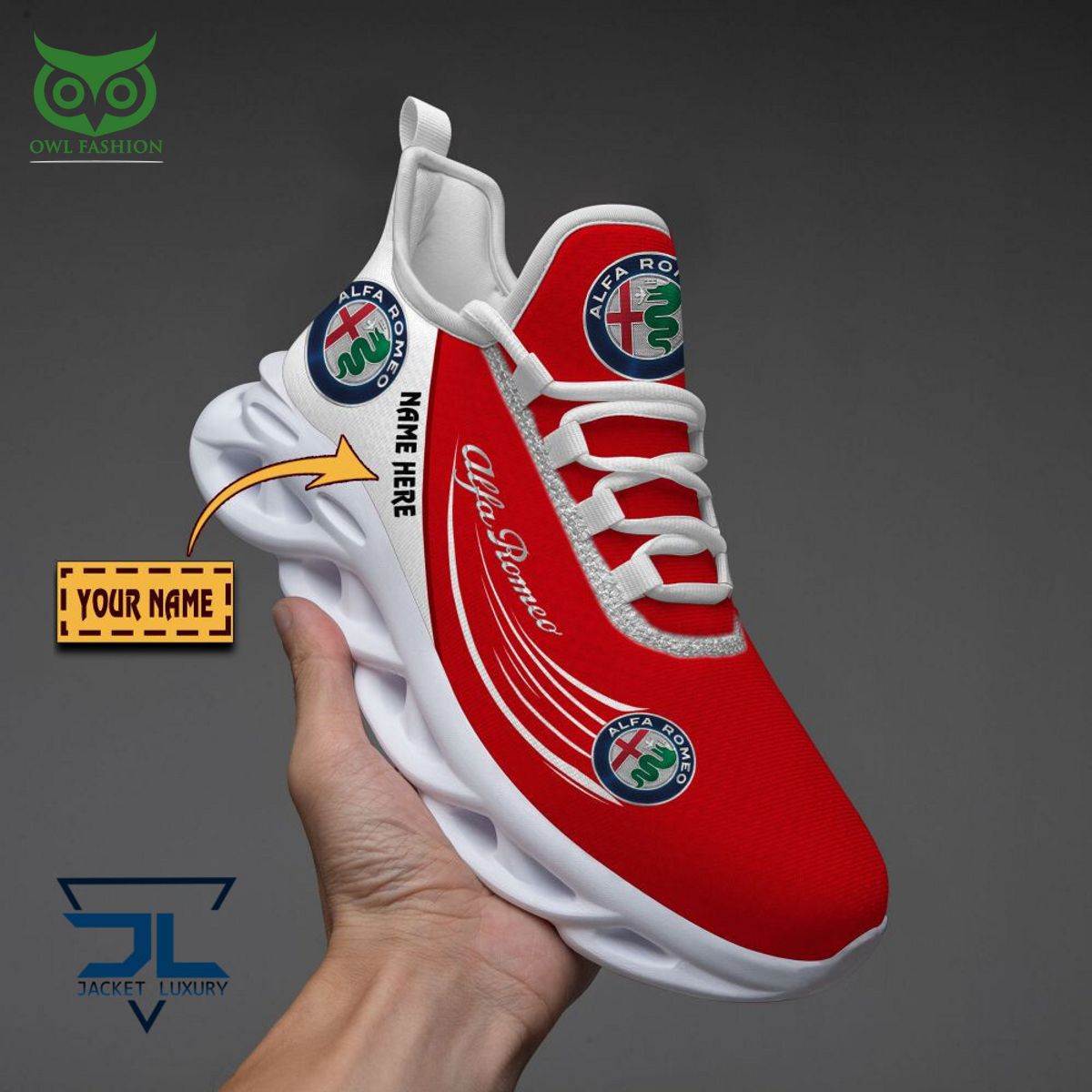 nordmerch alfa romeo car brand max soul shoes sneakers for men and women xwngw