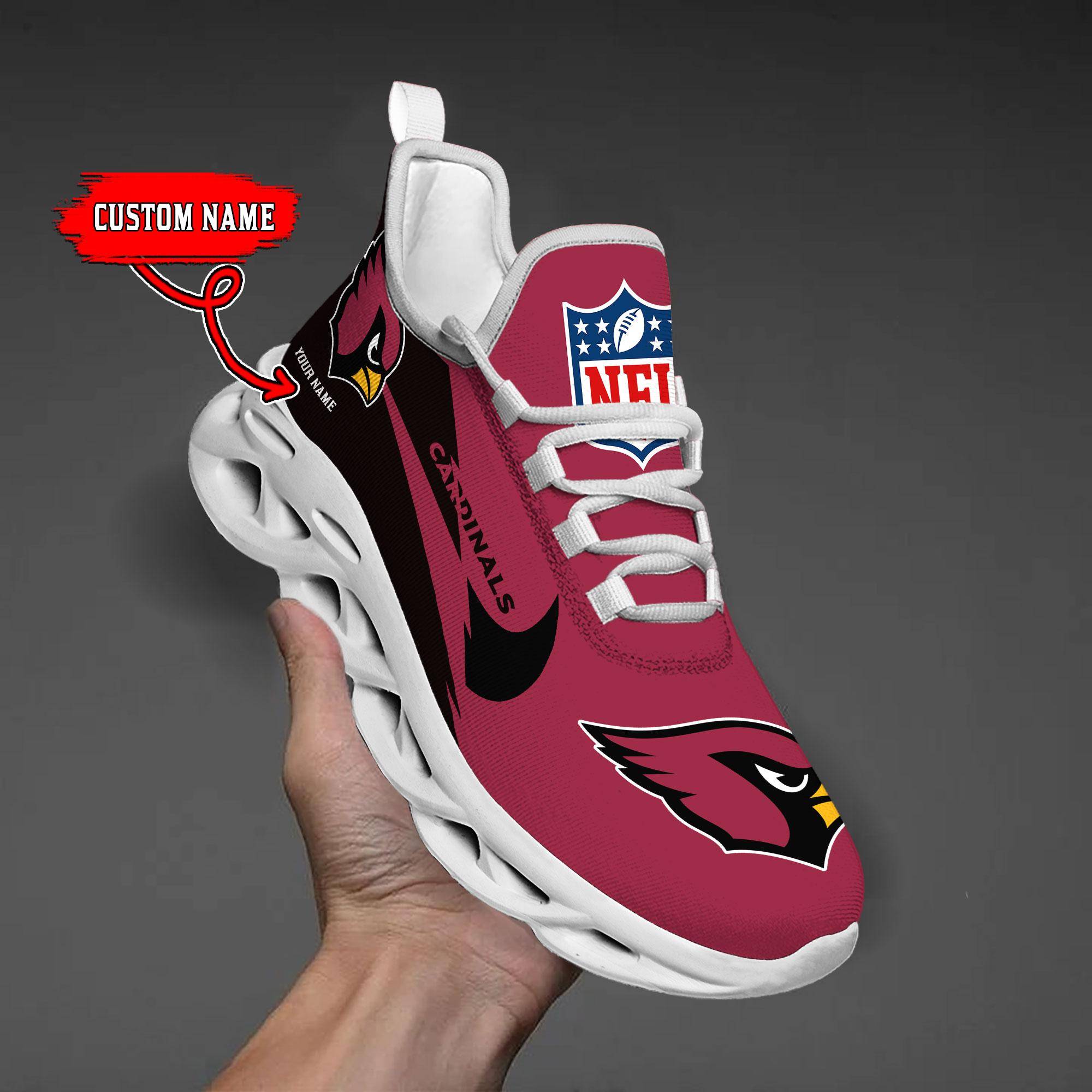 nordmerch arizona cardinals max soul shoes sneakers for men and women ce385