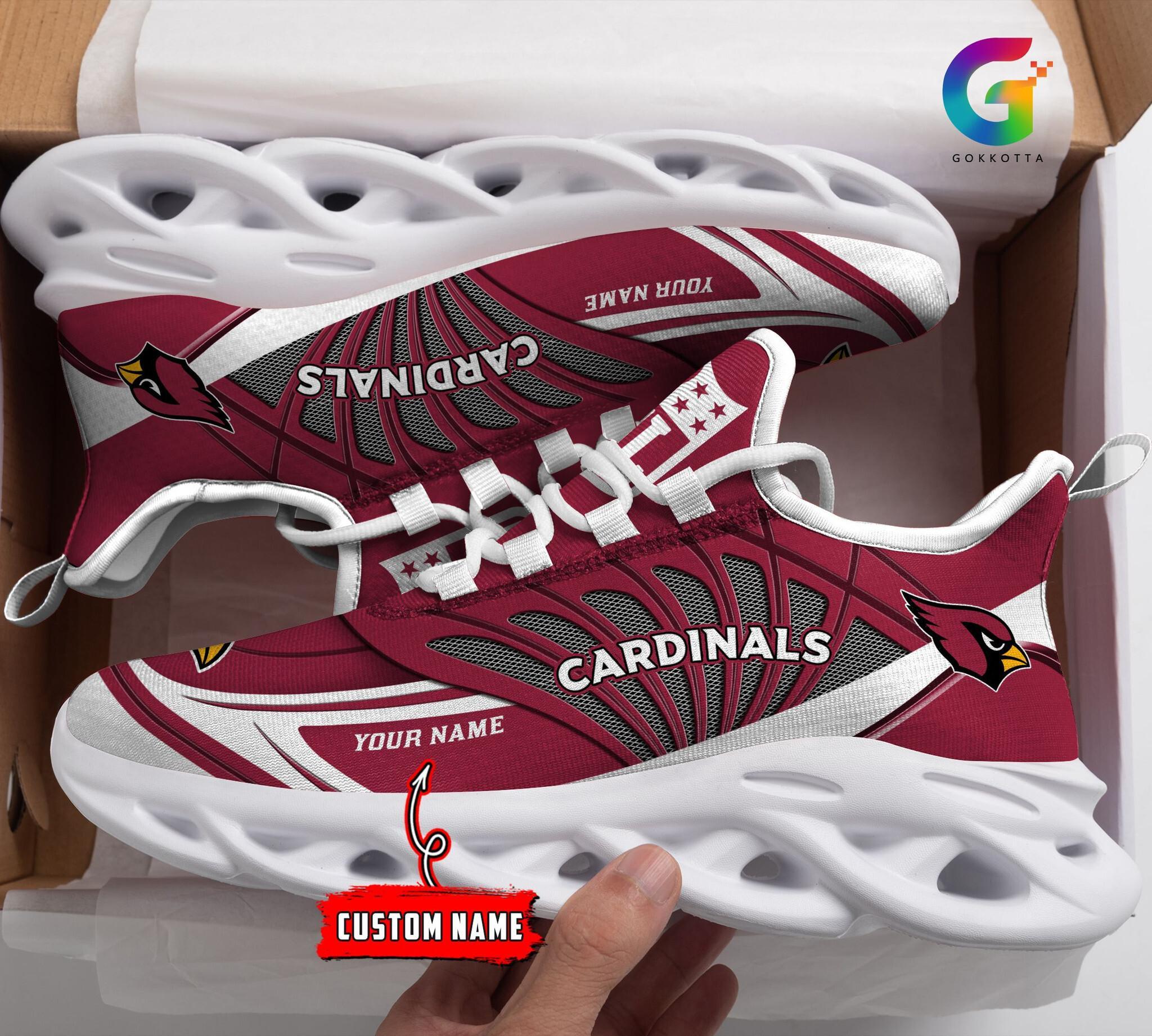 nordmerch arizona cardinals max soul shoes sneakers for men and women qhv4l