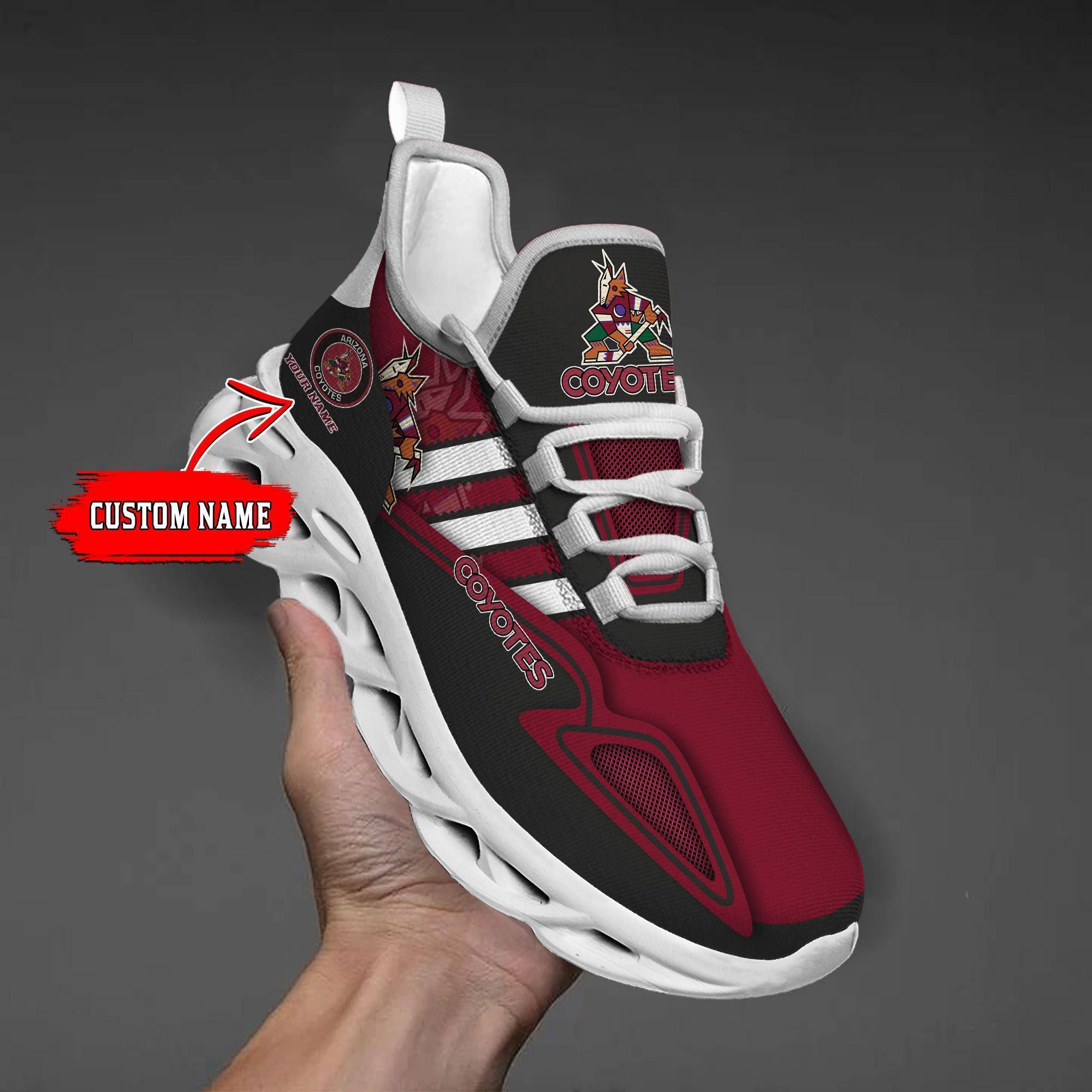 nordmerch arizona coyotes max soul shoes sneakers for men and women 7yn5c