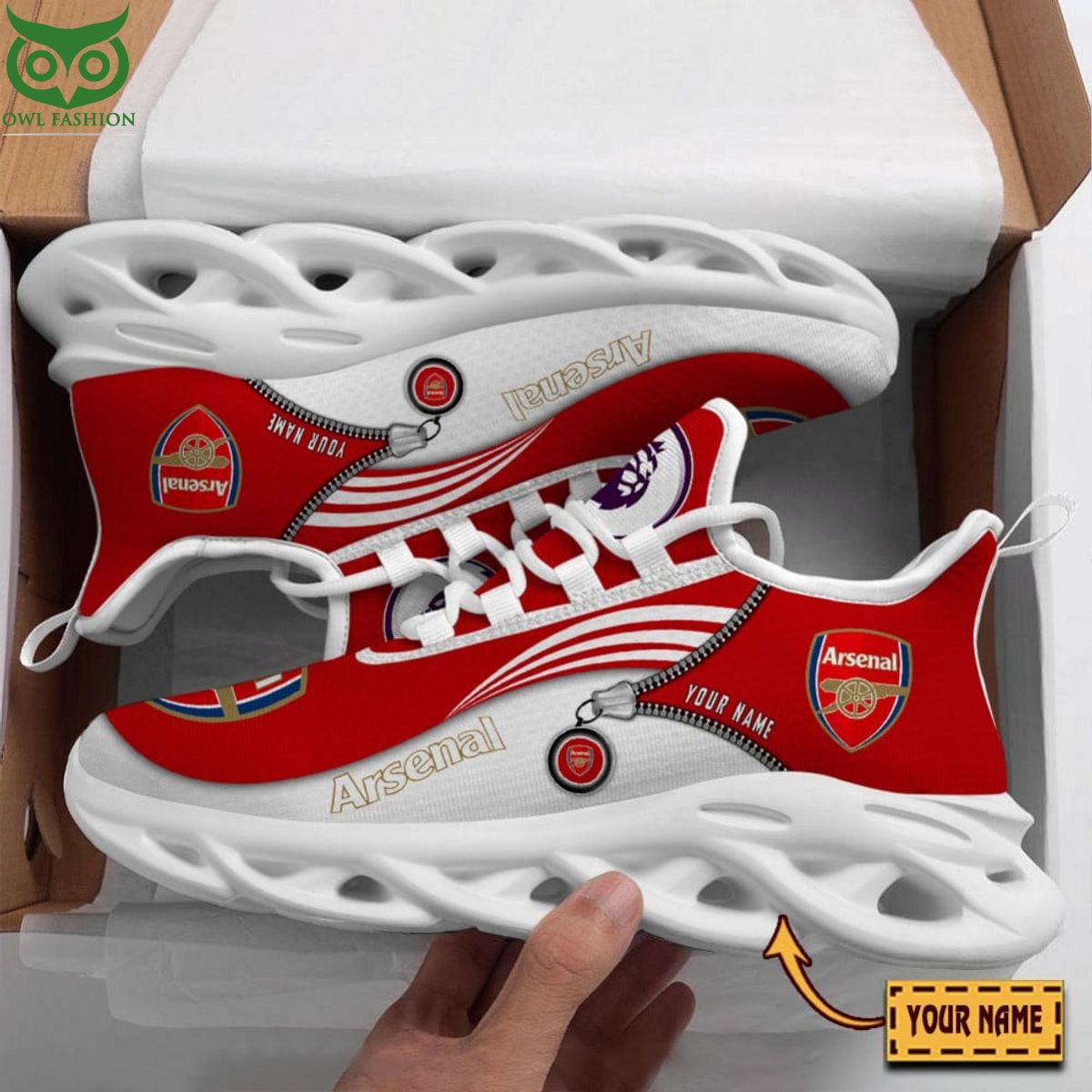 nordmerch arsenal fc max soul shoes sneakers for men and women cekli